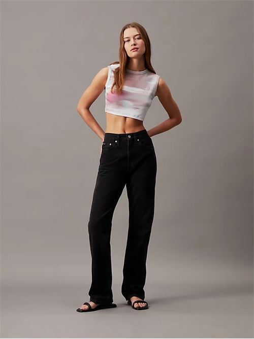 aop cropped tank top CALVIN KLEIN JEANS | J20J2231630LA